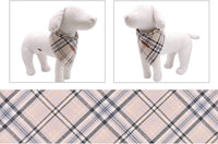 Lionet Paws Spring Daisy Dog Bandana Washable Cotton Handkerchief - Grey / Large (Pack of 1) - image 4
