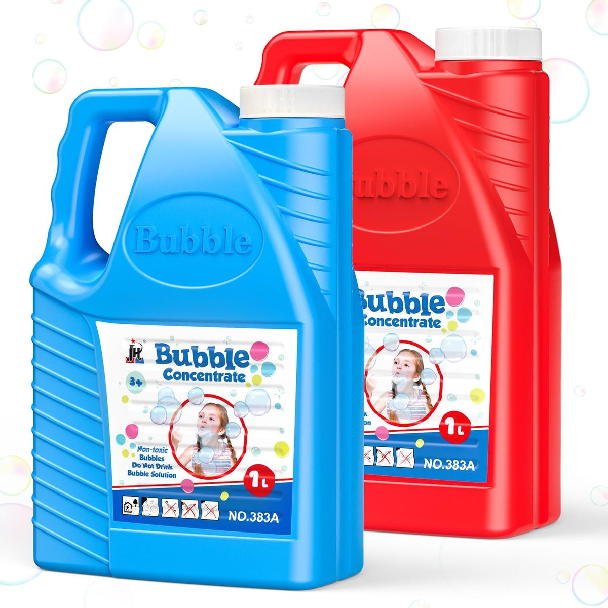 EagleStone 67 oz concentrated bubble solution refill in 2 bottles - view 3