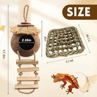Lizard Coco Den with Ladder - 【Style D】 / 【With Ladder】 - image 2