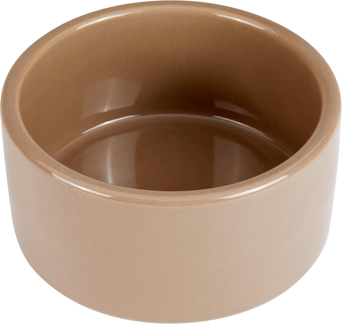 Kaytee Stoneware Ceramic Pet Hamster Bowl, Brown - 5 in
