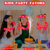 Kannove purple light up glow stick pop tubes, 12 pack - view 26