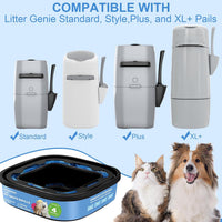 Genie Refill Bags for Cat Dog 2 Pack - 1 Count (Pack of 2) - image 2