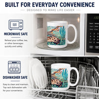 Cat - Maine Coon Ceramic Coffee Mug 15 oz Decorative Large C Handle Mug Cup for Tea, Cocoa Hot Chocolate