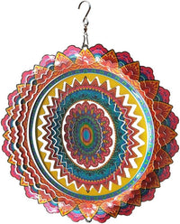 FONMY Wind Spinner Mandala Starry Sky 12 inch 3D Stainless Steel - 6inch / Multicolor - image 3