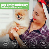 Best Shot UltraMAX Pro Finishing Spray, Ideal Detangler Spray for Pets, Hydrating and Soothing Pet Grooming Spray, for Dogs and Cats, 34 Oz.