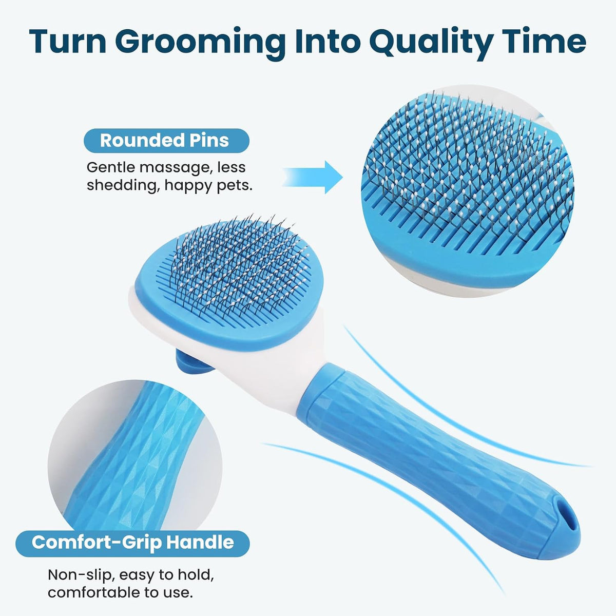 Analan 3 in 1 Pet Grooming & Hair Removal Kit – Essentials for Cats - image 2