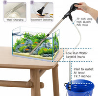 hygger Small Gravel Vacuum for Aquarium - S - image 4