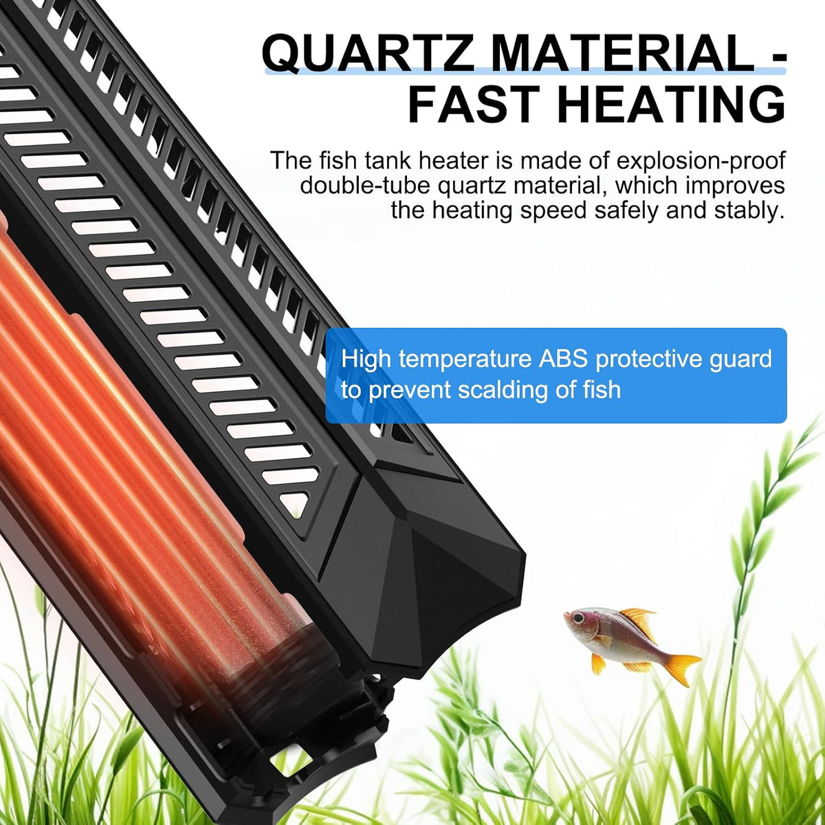fishkeeper Aquarium Heater - 500W for 66-132 gallon - image 2