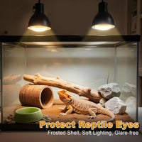 2-pack 150W UVA reptile heat lamp basking spot light bulbs - view 3