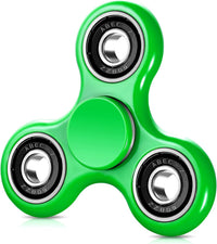 SCIONE Fidget Spinner Toy 1 Pack - Green