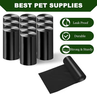 Dog Waste Bags - 100 Pcs Dog Poop Bags for 5L Dog Poop Trash Can Outside – Essentials for Dogs - 1 Count (Pack of 200) - image 3