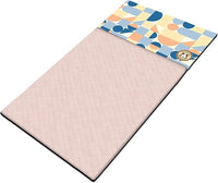 GuineaDad Premium Liner – Fleece Guinea Pig Cage Liner – Ultra-Plush Reusable Fleece Bedding with Waterproof Bottom – (Cotton Candy)