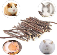 500g Apple Sticks for Small Animals: Wood Molar Toys for Rabbits - 250g - image 4