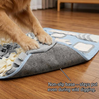 Snuffle Mat for Dogs: Slow Food Interactive Experience – Essentials for Dogs - Blue / Medium 22x38 inch - image 4