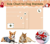 Stuffed Premium Soft Dog Blanket Washable - Beige / S(24x32") - image 4