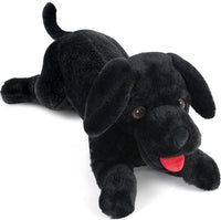 LotFancy Dog Stuffed Animals Plush - Black / 26 inch