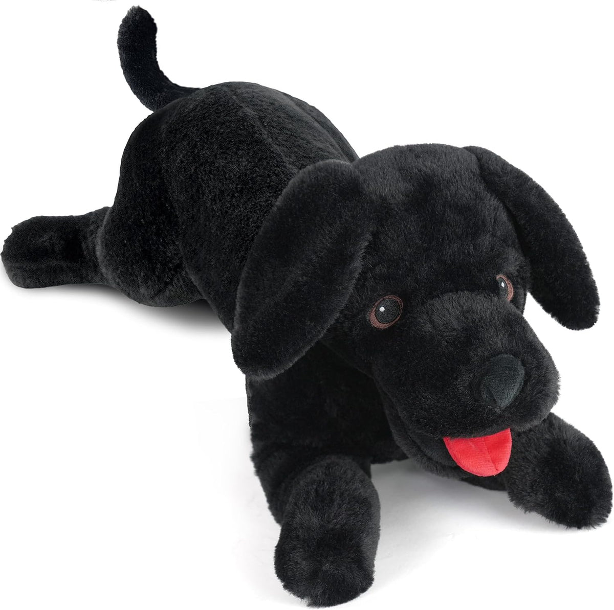 LotFancy Dog Stuffed Animals Plush - Black / 26 inch