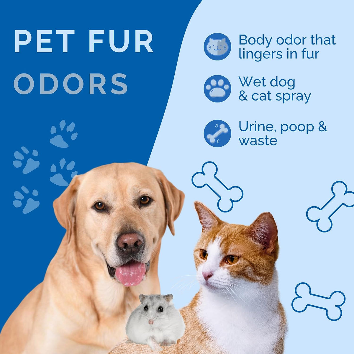 No Scent Pet Fur - Professional Dog & Cat Grooming Odor Eliminator & Coat Cleaner Between Bath - 8 Fl Oz (Pack of 1) - image 3