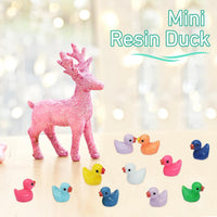 Rachan130 Pcs Mini Ducks Bulk Resin Duck Figurines for Miniature - 260 - image 2