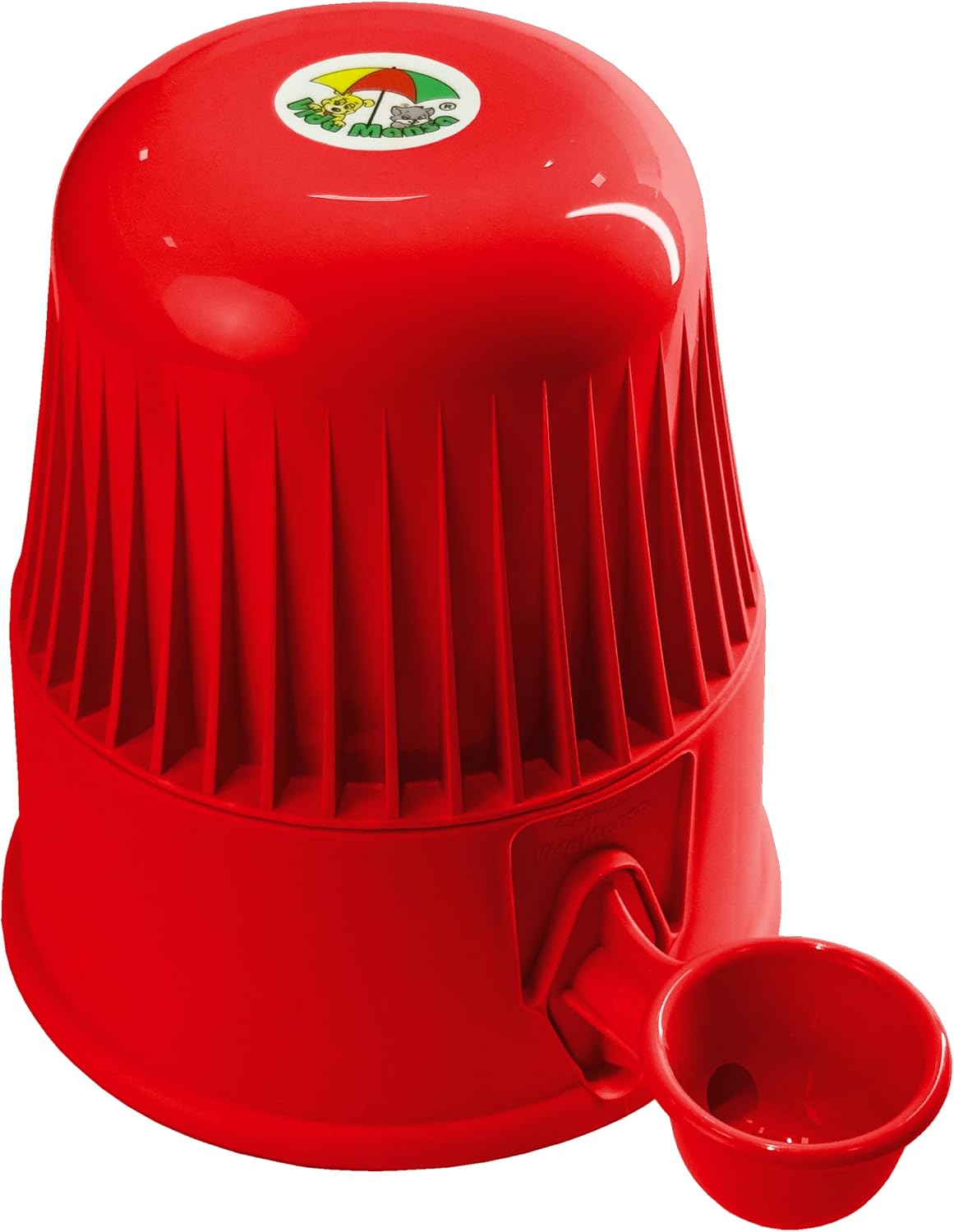 Pet Water Dispenser for Dogs and Cats - Opaque Red - image 2