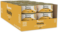 Applaws Vitality Wet Cat Food Paté, Natural Canned Cat Food, Wet Food for Cats with Added Vitamins and Minerals, Grain Free, Carrageenan Free, Chicken Breast (24 Count, 5.5oz Cans)