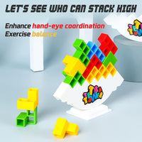 ALKISTA 48 Pcs Tetra Tower Balance Stacking Blocks Game - image 2