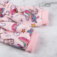 CuteBone Small Dogs Outfit Soft Puppy Onesies Pjs Christmas Dog - Pink unicorn / Large - image 4