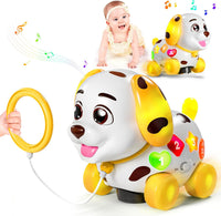 ToddlerCley Musical Puppy Toys for 1 Year Old Girl Gifts - Yellow
