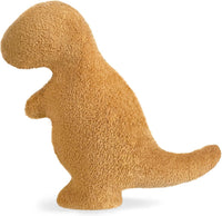 Dino Nugget Pillow Plush, Dinosaur Chicken Plush Nuggets Pillow Funny Birthday Gifts for Boys - Golden Tyran Rex / Small