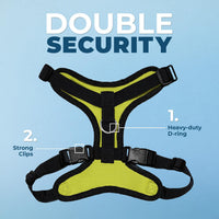 Voyager Step-in Lock Dog Harness, Pink - Harness (Lime Green/Black Trim) / L (Chest: 20 - 25") - image 2