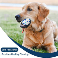 6 Pack Dog Balls Tennis Ball for Aggressive Chewers Indestructible - 6 Balls - image 4