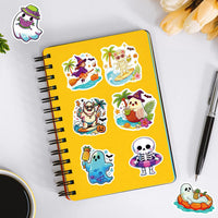 100PCS Vintage Christmas Stickers - Summerween - image 2