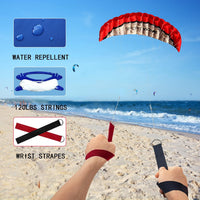 Hengda Kite 2.5m dual line soft parafoil stunt kite for adults and kids - view 13