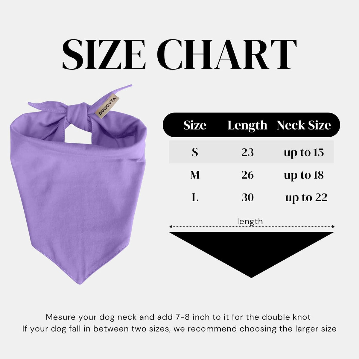 Premium Solid Olive Dog Bandana - Purple / Small - image 2