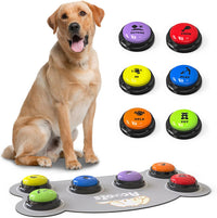 Dog Buttons for Communication - A-6 Pack