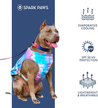 Spark Paws Dog Cooling Vest, Evaporative Summer Cooling - Snowcone / Medium - image 4