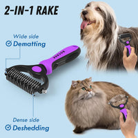 Docrok Pet Grooming Combo - Purple - image 2