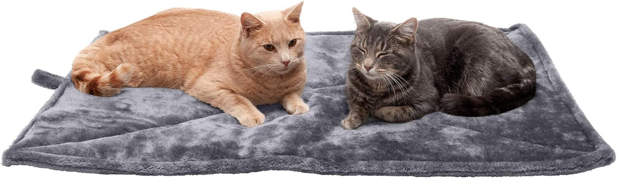 FurHaven ThermaNAP Self Warming Cat Mat - Large - 36"L x 24"W / Gray