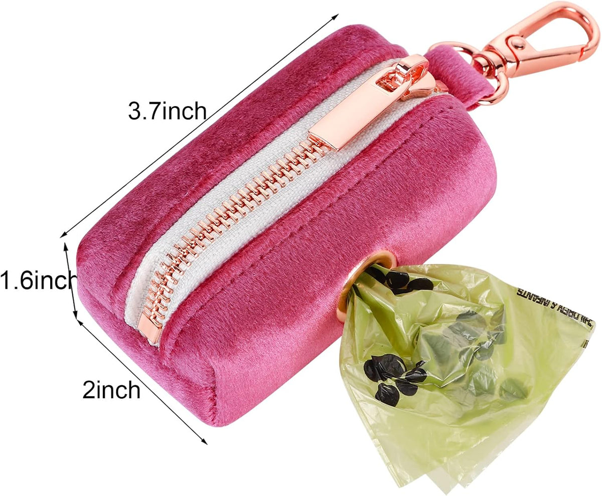 ARING PET Dog Waste Bag Dispenser - 1 Count (Pack of 1) / A:Rose red - image 4
