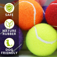 Magicorange Small Tennis Balls - Multicolor / 6 Pack - image 3