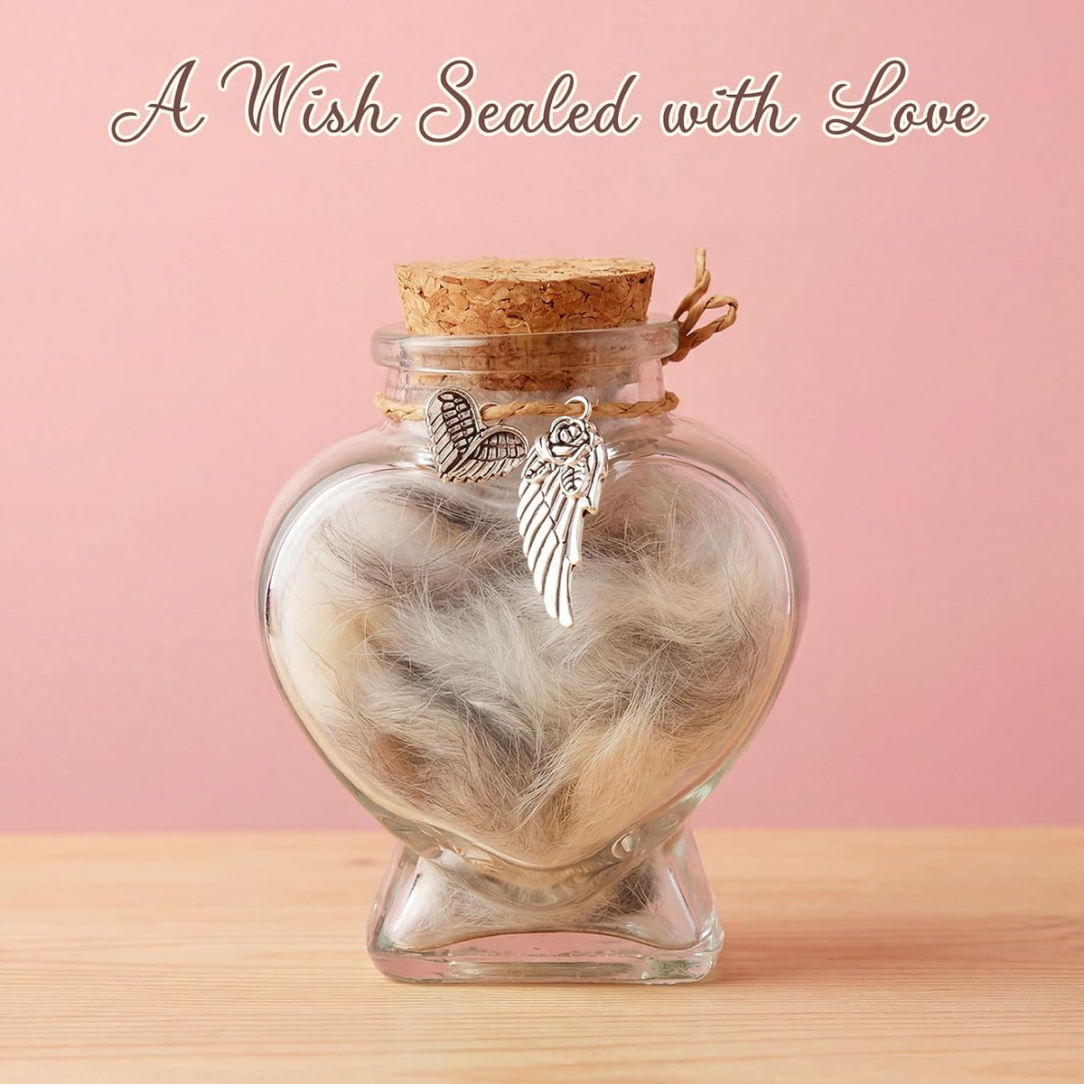Pet Hair Keepsake Bottle for Dogs & Cats - image 4