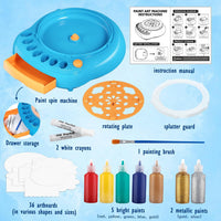 Spin Art Machine for Kids - Blue - image 3