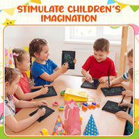 Zhehao 24 Pack 4.5" LCD Writing Tablet for Kids - Black / Classic - image 3