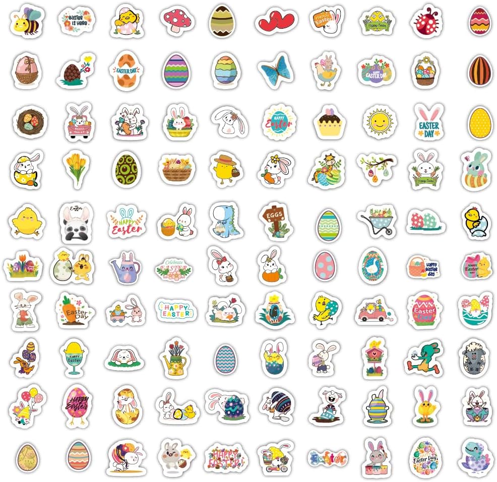 win4pdlay 200 waterproof vinyl stickers for kids with cute kawaii designs for water bottles - view 7