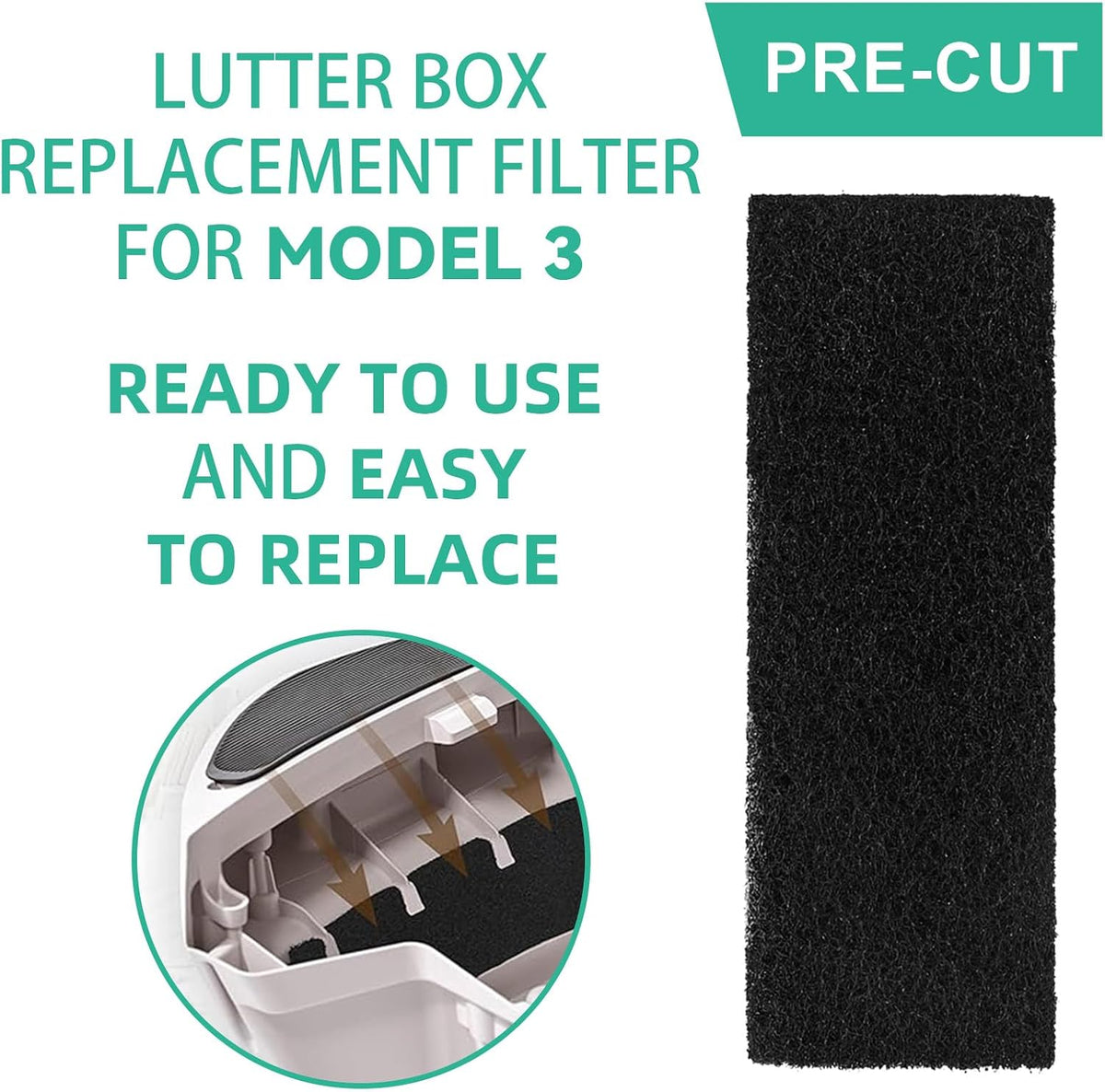8Pcs Carbon Filters Compatible with LR 4 - 0.5IN L3 Filters - image 3