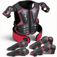 DBaoXiaoMu kids dirt bike gear armor vest suit with chest, back, knee and elbow protection - view 8