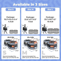 2-in-1 XLarge Pop Up Dog Playpen, Cat Puppy Pet Playpen, Indoor Outdoor Cats Enclosed, Cat Tent Crate Cage Kennel, Portable Playpen for Kitten and Small Animals(No Divider, Unified Space)