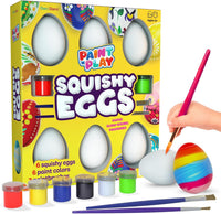 Taba Squishy Making Kit for Kids, Squishies Craft Kits - Paint Squishy Eggs Kit