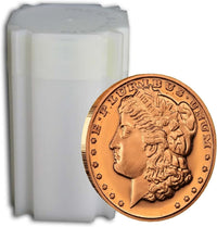 Unique Metals Walking Liberty 1 oz .999 Copper Rounds - Morgan Copper