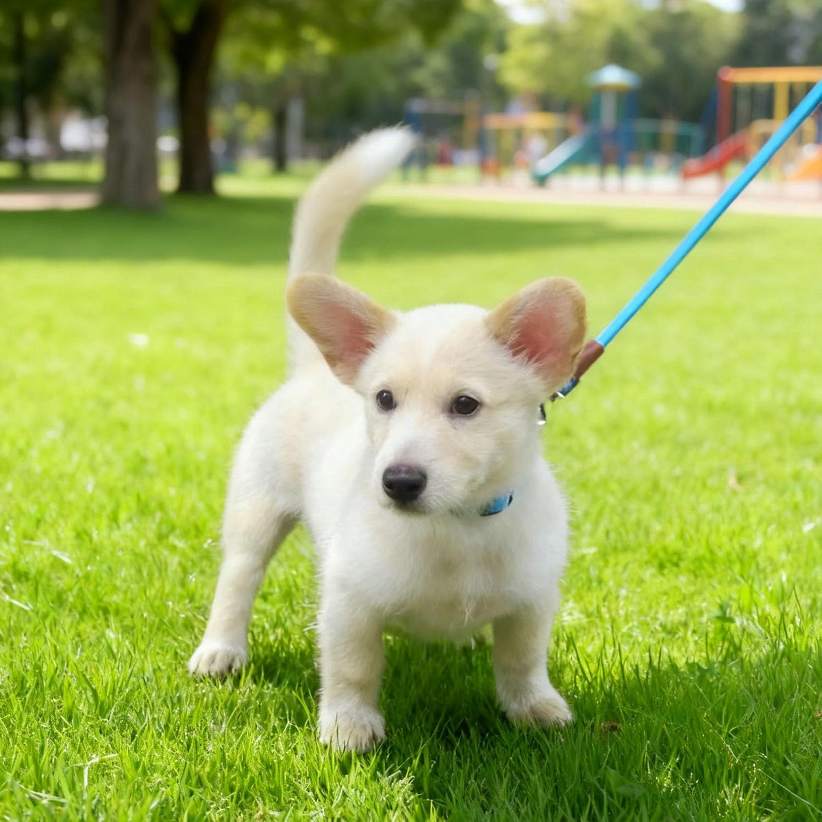 WYuZe 5ft Puppy Leash for Small Dogs Cats - Blue / 10 FT (3~26 lbs) - image 3